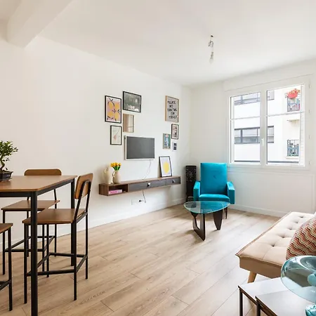 2 Pieces-moderne-proche Paris Apartment Levallois-Perret